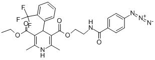 Azidopine Structure