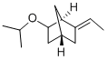 2-丙醇与三氟化硼和5-亚乙基二环[2.2.1]庚-2-烯的反应产物 结构式