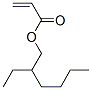 アクリル酸オクチル (分岐鎖異性体混合物) 化学構造式