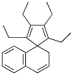 2,3,4,5-TETRAETHYL-2'H-SPIRO[CYCLOPENTA[2,4]DIENE-1,1'-NAPHTHALENE] 结构式