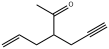 5-Hexen-2-one, 3-(2-propynyl)- (7CI),90534-00-2,结构式