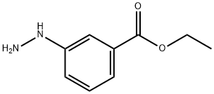 对肼基苯甲酸乙酯, 90556-87-9, 结构式