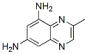 Quinoxaline,  6,8-diamino-2-methyl-  (7CI) Structure