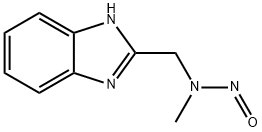 Benzimidazole, 2-[(methylnitrosamino)methyl]- (7CI)|