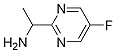 1-(5-fluoropyriMidin-2-yl)ethanaMine 化学構造式