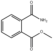Methyl 2-CarbaMoylbenzoate 化学構造式