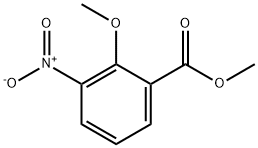 METHYL-2-METHOXY-3-NITROBENZOATE Struktur