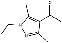 1-(1-乙基-3,5-二甲基-1H-吡唑-4-基)乙酮,90565-37-0,结构式