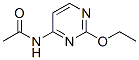 Acetamide,  N-(2-ethoxy-4-pyrimidinyl)- Structure