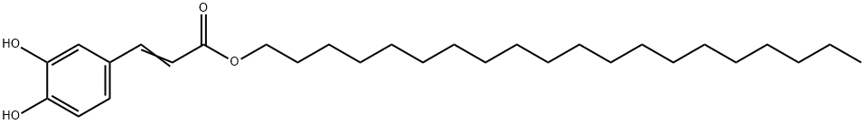 Eicosanyl caffeate 化学構造式