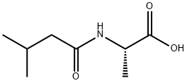 N-(3-Methylbutanoyl)alanine Struktur