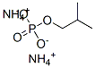 Phosphoric acid, 2-methylpropyl ester, ammonium salt|