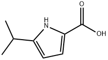 PYRROLE-2-CARBOXYLIC ACID, 5-ISOPROPYL- (7CI),90607-16-2,结构式