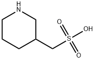 3-哌啶甲磺酸, 906073-55-0, 结构式