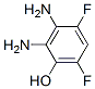 Phenol,  2,3-diamino-4,6-difluoro-,906081-31-0,结构式