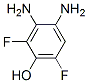 Phenol,  3,4-diamino-2,6-difluoro-,906081-33-2,结构式