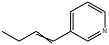3-(but-1-enyl)pyridine 化学構造式