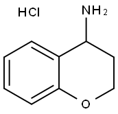 CHROMAN-4-YL-AMMONIUM CHLORIDE Structure