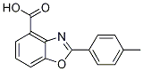 4-Benzoxazolecarboxylic acid, 2-(4-Methylphenyl)-,906095-29-2,结构式