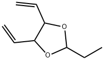 1,3-Dioxolane,  2-ethyl-4,5-divinyl-  (7CI) Struktur
