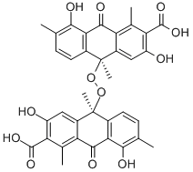 Oxanthromicin Struktur