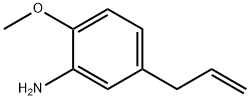 Benzenamine,  2-methoxy-5-(2-propenyl)-  (9CI) Structure