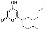 4-hydroxy-6-((1-butyl)heptyl)-2H-pyran-2-one,90632-46-5,结构式