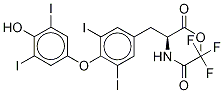 N-(Trifluoroacetyl)-L-thyroxine Methyl Ester Struktur