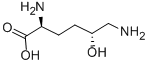 DL-D-Hydroxylysine Structure