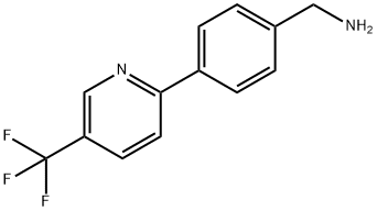 4-[5-(Trifluoromethyl)pyridin-2-yl]benzylamine