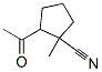 Cyclopentanecarbonitrile, 2-acetyl-1-methyl- (7CI)|