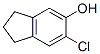 5-Indanol,  6-chloro-  (7CI) 结构式