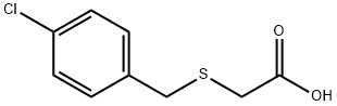 [(4-氯苄基)硫代]乙酸,90649-82-4,结构式