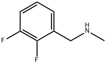 N-甲基-2,3-二氟苄胺, 906645-41-8, 结构式