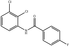 N-(2,3-二氯苯)-4-氟苯甲酰胺, 90665-22-8, 结构式