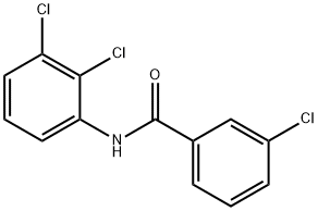 3-氯-N-(2,3-二氯苯基)苯甲酰胺, 90665-35-3, 结构式