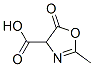 4-Oxazolecarboxylic  acid,  4,5-dihydro-2-methyl-5-oxo- Struktur