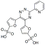 5,5'-[3-(2-Pyridinyl)-1,2,4-triazine-5,6-diyl]bis(2-furansulfonic acid),90691-98-8,结构式
