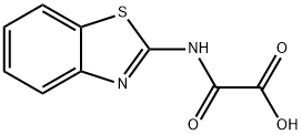 Acetic acid, (2-benzothiazolylamino)oxo- (9CI) 结构式