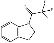 1H-Indole, 2,3-dihydro-1-(trifluoroacetyl)- (9CI)