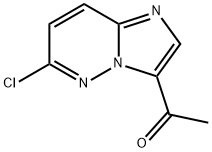 3-乙酰基-6-氯咪唑并[1,2-B]哒嗪,90734-71-7,结构式