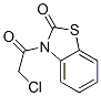 2(3H)-Benzothiazolone, 3-(chloroacetyl)- (9CI) Structure