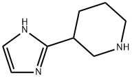 3-(1H-咪唑-2-基)-哌啶, 90747-55-0, 结构式