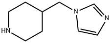 4-(1H-IMIDAZOL-1-YLMETHYL)-PIPERIDINE Structure