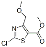 5-Thiazolecarboxylicacid,2-chloro-4-(methoxymethyl)-,methylester(9CI) 化学構造式