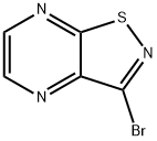 3-溴异噻唑并[4,5-B]吡嗪,907597-26-6,结构式