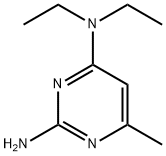 N4,N4-diethyl-6-methyl-pyrimidine-2,4-diamine 结构式