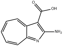 Cyclohepta[b]pyrrole-3-carboxylic acid, 2-amino- (7CI) Structure