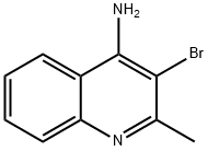 4-AMINO-3-BROMO-2-METHYLQUINOLINE Structure