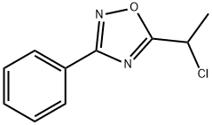 5-(1-CHLOROETHYL)-3-PHENYL-1,2,4-OXADIAZOLE Structure